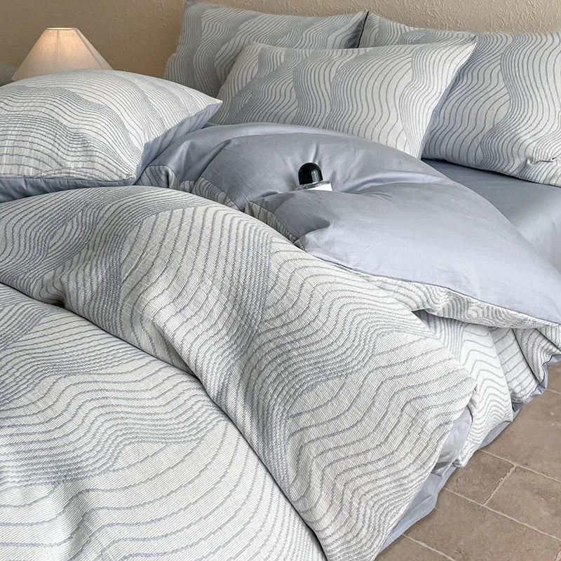 3-Layer Yarn Cotton Bedding Set