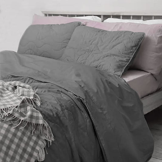 Piglet stitch - Pure Linen Quilt Sets