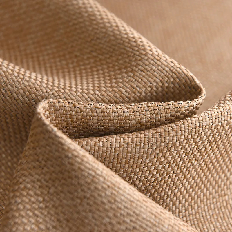 Custom Made Faux Linen Curtain