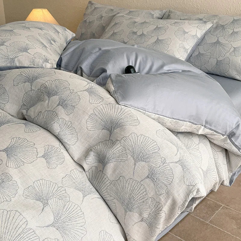 3-Layer Yarn Cotton Bedding Set