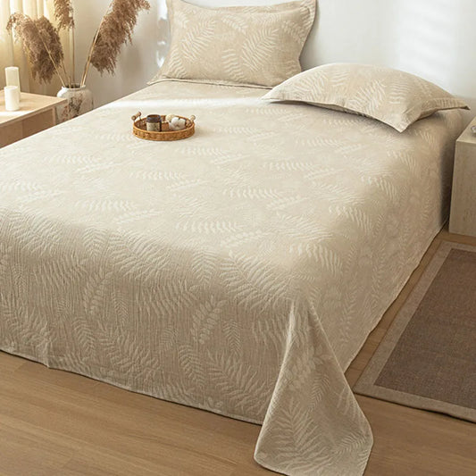 Cotton and Linen Bed Sheet