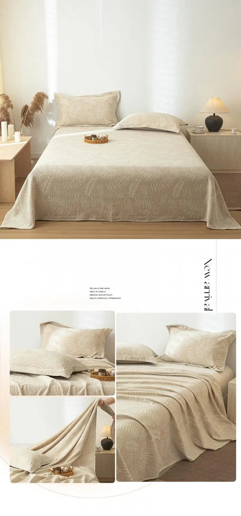 Luxury Cotton and Linen Bed Sheet Sets High Quality Skin Friendly Flat Sheet 2 Pillowcases for All Seasons Queen King Bedclothes