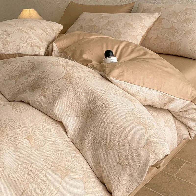 3-Layer Yarn Cotton Bedding Set