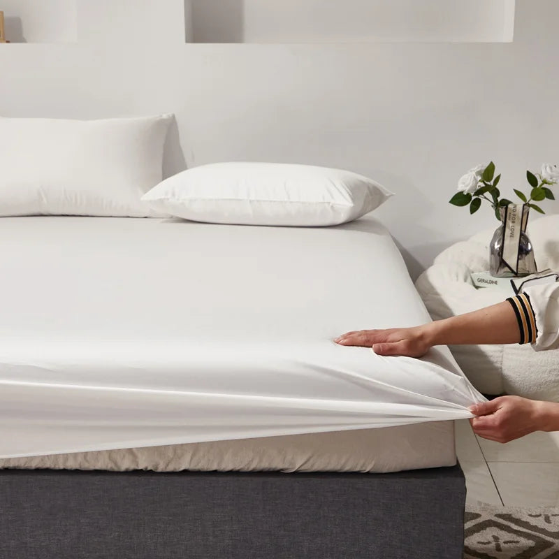 Egyptian Cotton Hollow Edge Luxury Bedding Set, White, Grey, Pink, Blue,1 Duvet Cover,2 Pillowcases,1 Flat Sheet Or Fitted Sheet