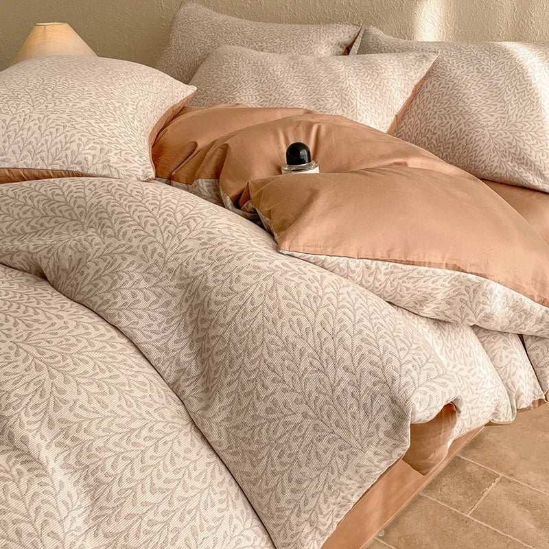 3-Layer Yarn Cotton Bedding Set