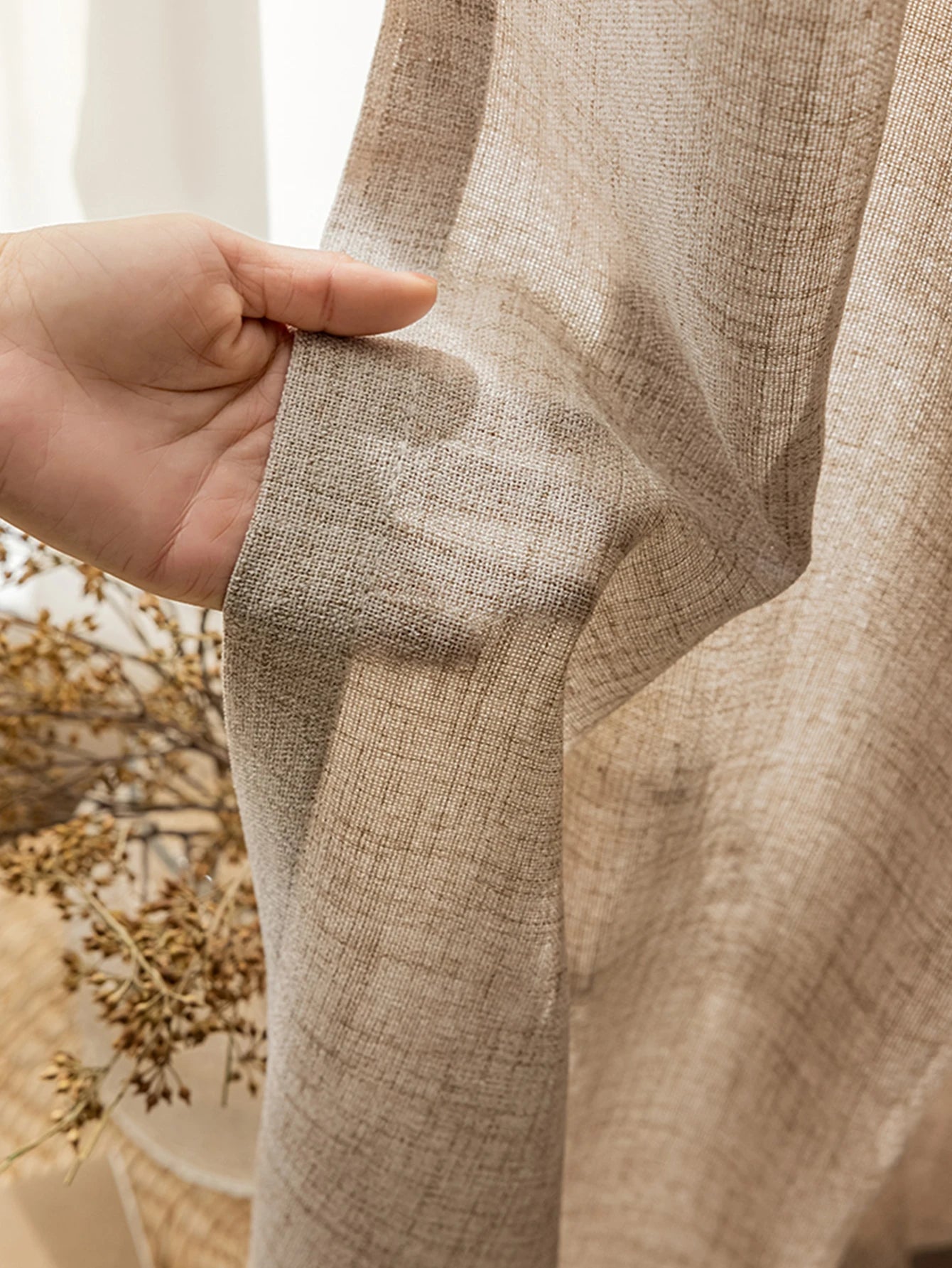 Natural Linen Curtain