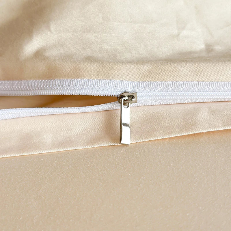 100% Cotton Luxury Rose Flowers Embroidery Bedding Queen King Size Duvet Cover Set Flat/Fitted Bed Sheet Pillowcases 4Pcs