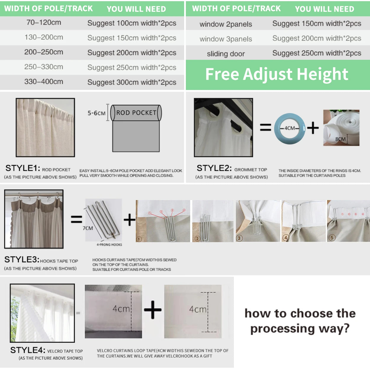 Natural Linen Curtain