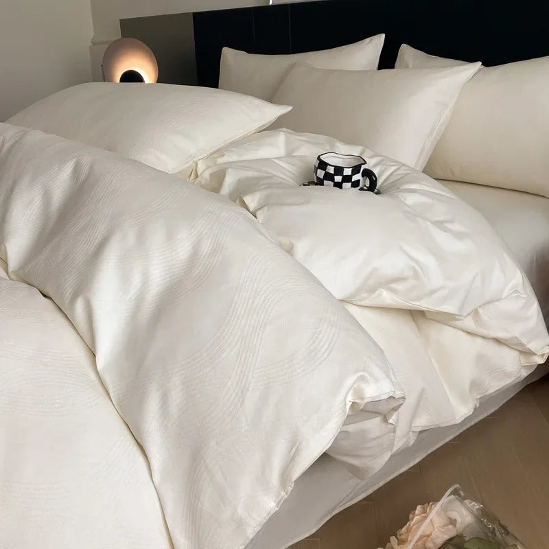 3-Layer Yarn Cotton Bedding Set