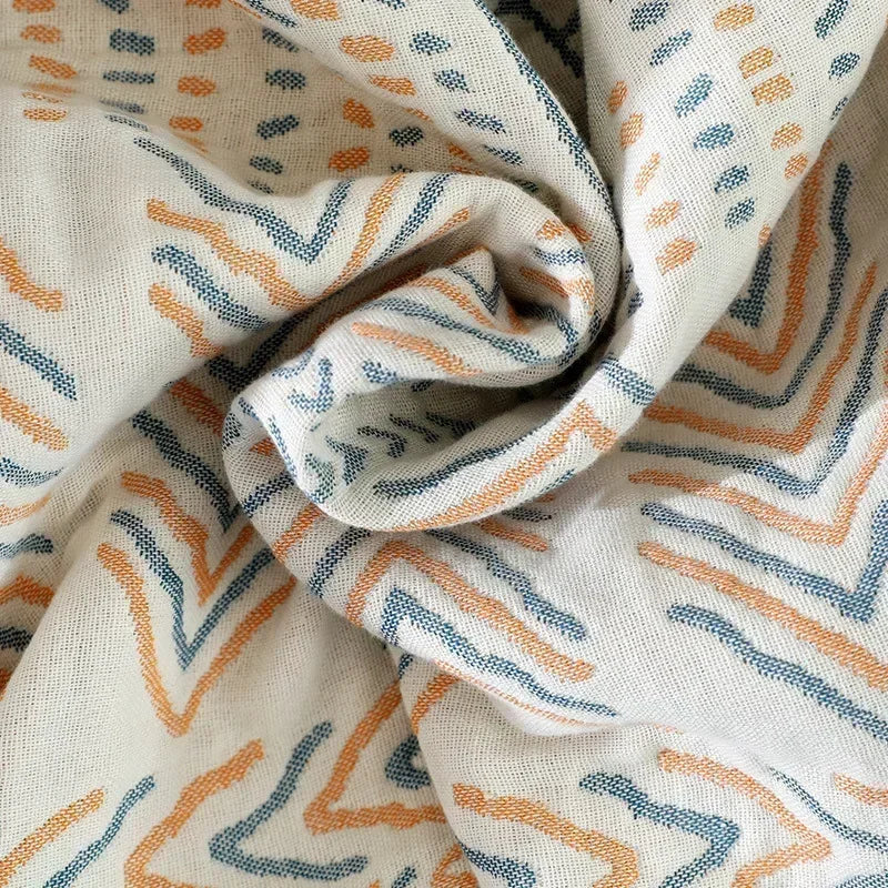 Bohemia Throw Blanket For Beds Cotton Cover Four Seasons Sofa Blanket Oversized Summer Gauze Cool Quilt Double Bedspread