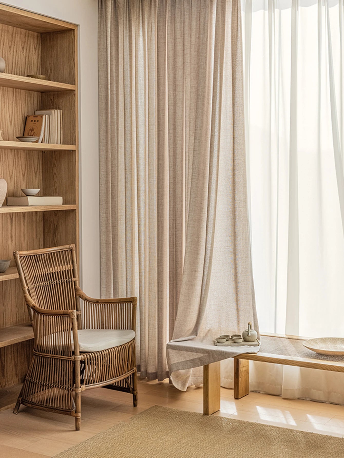 Natural Linen Curtain