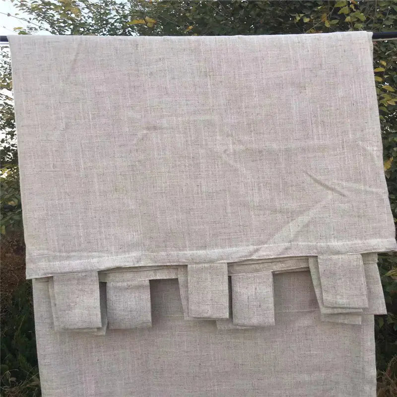 Customized Natural Linen Curtains for Modern Living Spaces