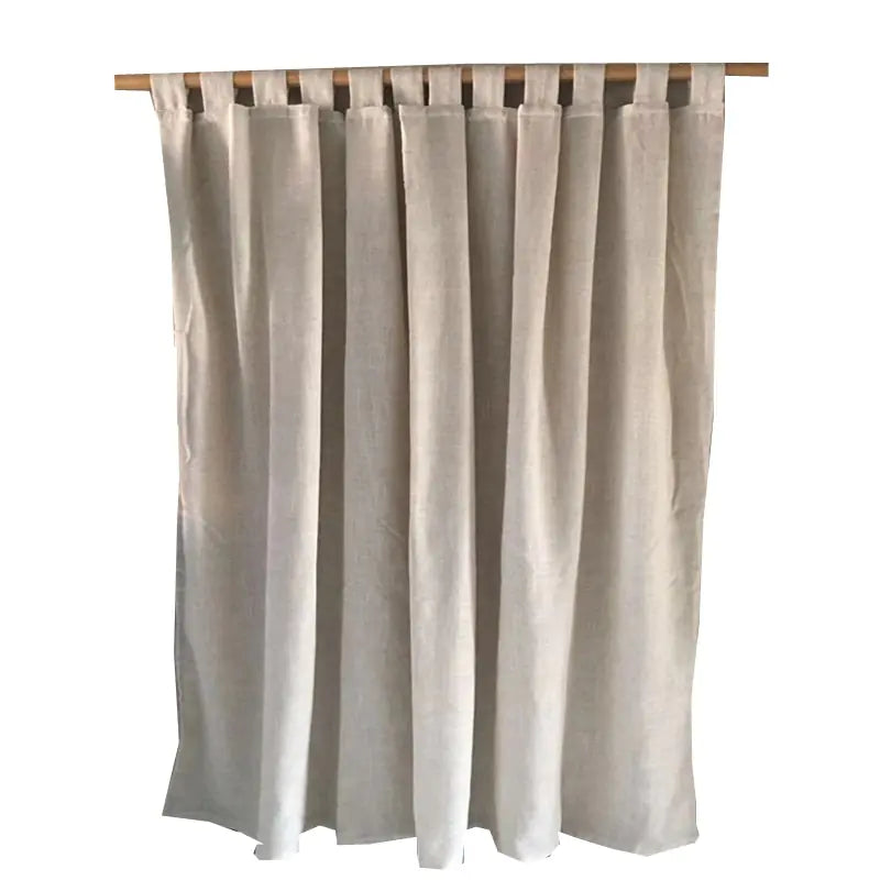 Customized Natural Linen Curtains for Modern Living Spaces